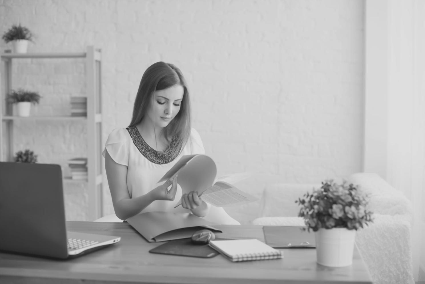 Équipe de financement au travail